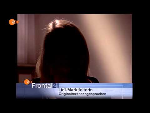 Frontal 21- Discount Kette Lidl  aus 2004 (Das Schwarzbuch Lidl)