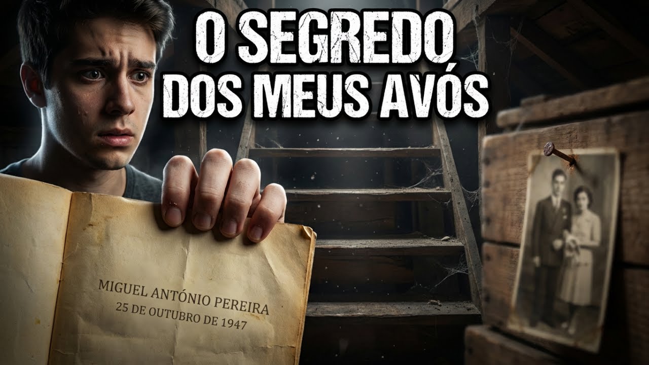 Subi ao Sótão dos Meus Avós e Encontrei Algo SINISTRO