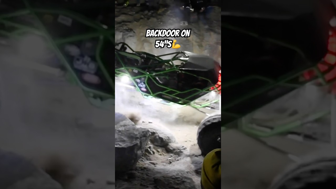 Backdoor at Johnson Valley on 54” Tires… No problem.