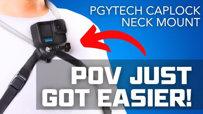 SUPER COMFY + BENDY Telesin Magnetic Neck Holder Mount for POV