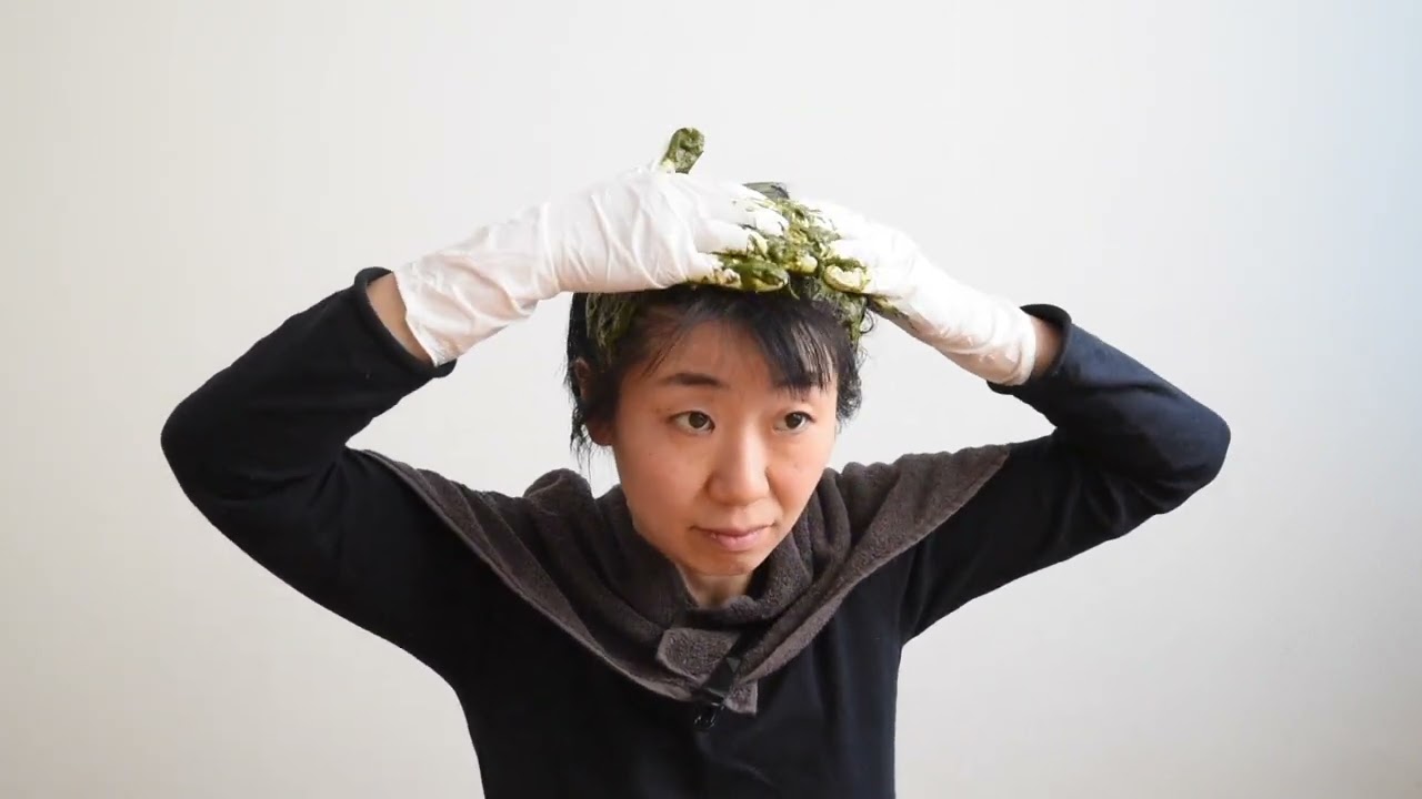 ナイアードヘナ＋木藍（黒茶系）400g 天然100％白髪染め