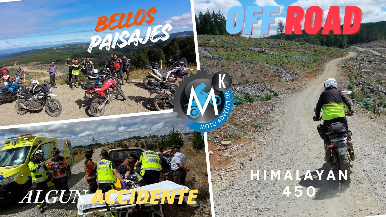 Ruta Off Road en  Valdivia - By coke_delsur con Himalayan 450