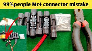 How to Install MC4 Connector on Solar Cable | Complete MC4 Connector Wiring Guide