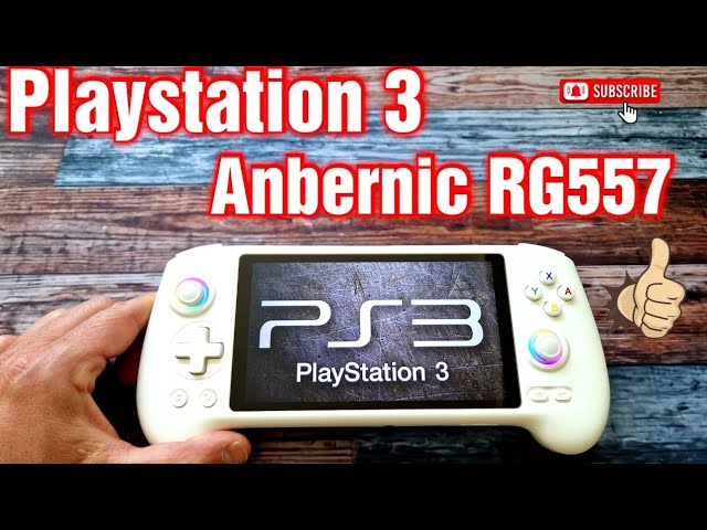 Playstation 3 games on Anbernic Rg557 I PS3 - YouTube