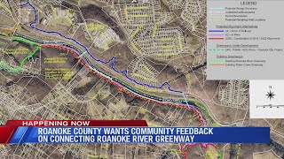 Roanoke County officials seeking community feedback for East Roanoke River Greenway Gap Study