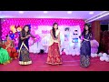 Dance performance of girls anu creations cell 9704095445