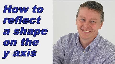 How to reflect a shape on the y axis