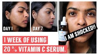 Hey everyone, i am back with another vitamin c serum, this time tried
& tested serum for 3 weeks, to actually see the live results in my
skin. filme...