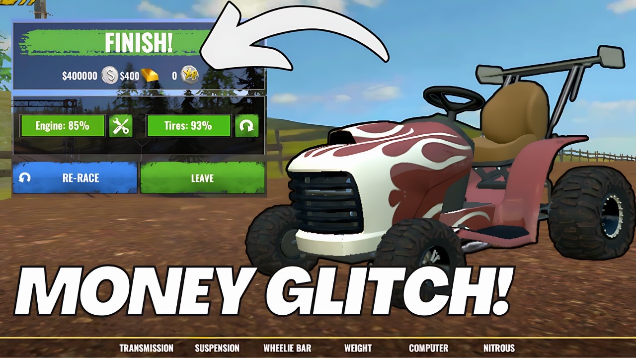 Offroad Outlaws Drag Racing — глюк с неограниченными деньгами (работает в 2025 году)