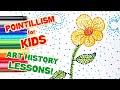 Pointillism for kids modern art history lessons