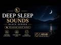 Deep Sleep Sounds 🌙 Black Screen | Relaxing Night Audio (No Light, 1 Hour)