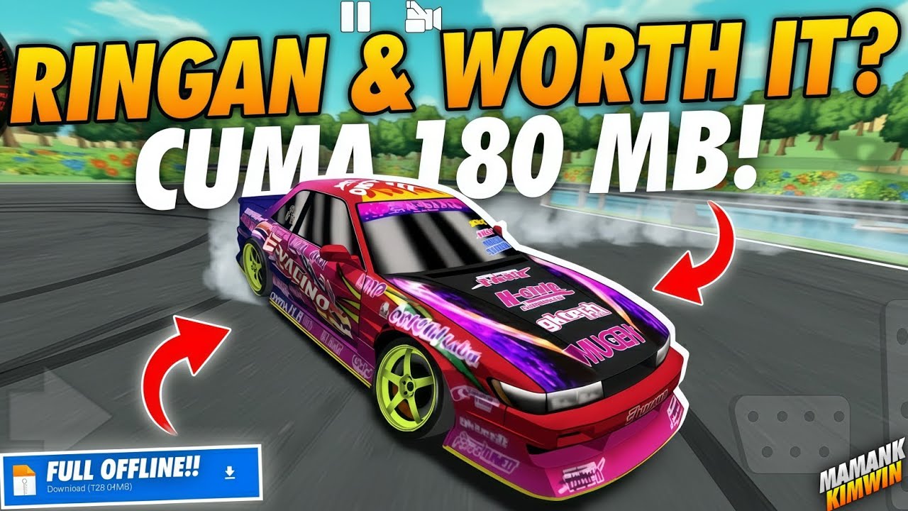 GIL4! Game Drift Offline TERBAIK Cuma 180 MB?!😱🔥 Pesaing game