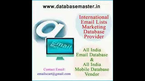 Email Leads America/USA Mailing Lists Database 4 Marketing: B