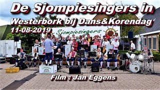 De Sjompiesingers in Westerbork bij Dans&Korendag 11 08 2019