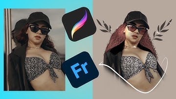 How to draw Vector art || Adobe Fresco 2023 || Vector art || Adobe premiere pro Tutorial  #tutorial