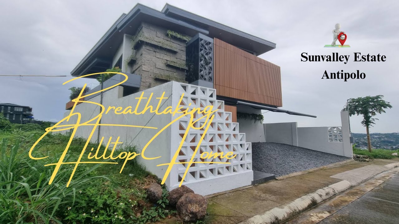 Modern Tropical Home with Stunning Mountain Views in Sunvalley Estate Antipolo