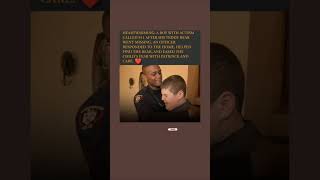 He didn’t see “just a teddy bear” — he saw a scared child who needed help ❤️🧸#shorts #viral #fyp