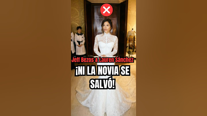 Los peor vestidos en la boda de Jeff Bezos y Lauren Sánchez👗😬