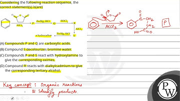 Considering the following reaction sequence, the correct statement(s) is(are)\n....