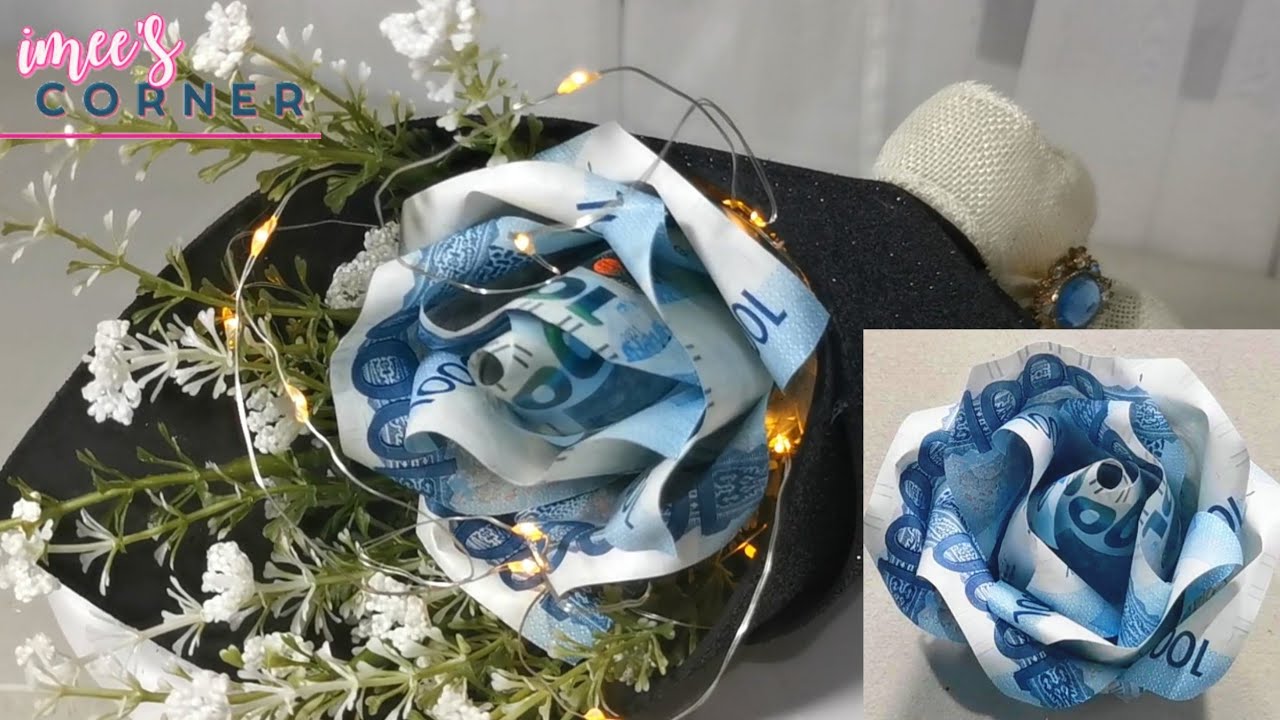 How to make Money Rose Tutorial using Money Bills