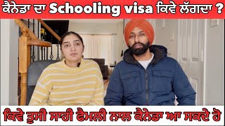 How to get schooling visa for canada with family? #school #visa #canada