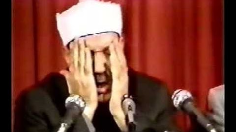 سوره حشر (22-24) آیات آخر قاری عبدالباسط