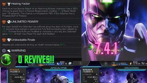 7.4.1 - Unlimited Power, Unblockable Finale