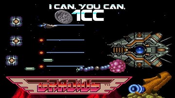 Gradius 1CC Walkthrough/Guide (Arcade,  NES/Famicom) | I Can, You Can, 1CC