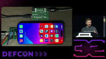 DEF CON 32 - From getting JTAG on the iPhone 15 to hacking Apple