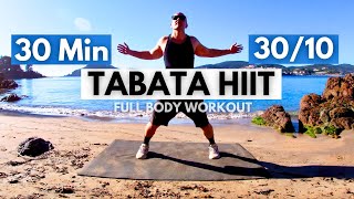 TABATA HIIT 30Min Full Body Workout  / Tabata 30/10 / Interval Training