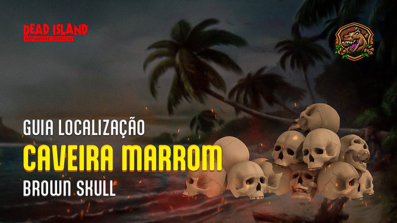 Brown Skull Dead Island