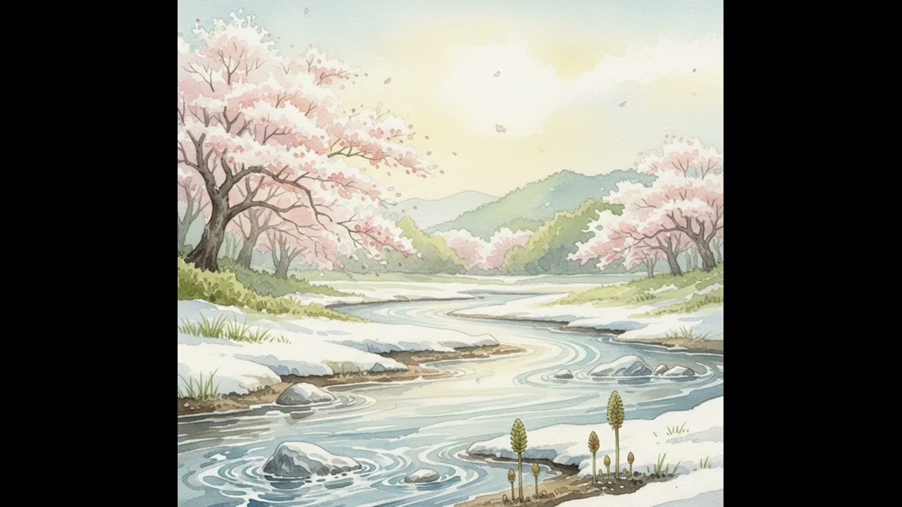 🎧 春一番　🎙️ キャンディーズ 　（EleganceCover）　♪ 雪が溶けて川になって　流れていきます　つくしの子がはずかしげに　顔を出します。　もうすぐ春ですね...