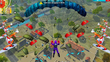 HACKER LOBBY 💪 AWM+AWM 99%Headshot Rate ⚡| Duo Vs Squad Full Gameplay | intel i5 💻 Freefire