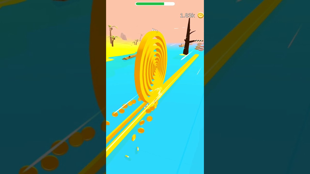 spiral roll gameplay walkthrough level 69