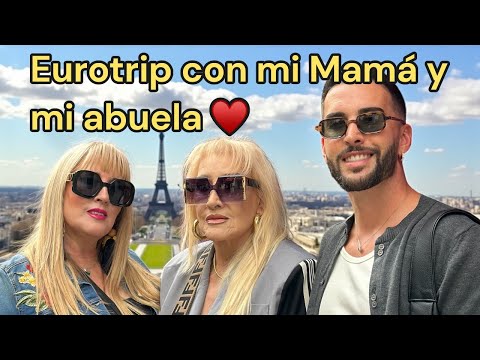 Traveling through Europe with my mom and my grandma