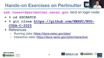 NUG Community Call  A Birds Eye View at Using CUDA C:C++ on Perlmutter Part 1