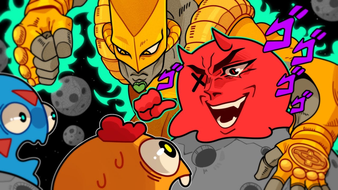 THIS MATCH WAS A BIZARRE ADVENTURE... | Bopl Battle (w/ H2O Delirious, Kyle, Squirrel)