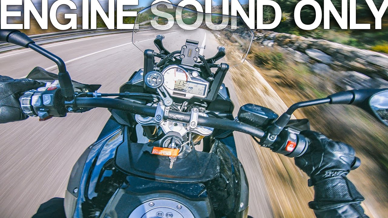 The old BMW S 1000 XR was LOUD!!! [RAW Onboard]