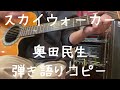 スカイウォーカー_奥田民生_弾き語りコピー