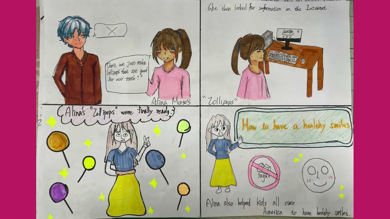 Meet the Entrepreneur Who Revolutionized Candy: The Zollipops Story Told Through Art!  