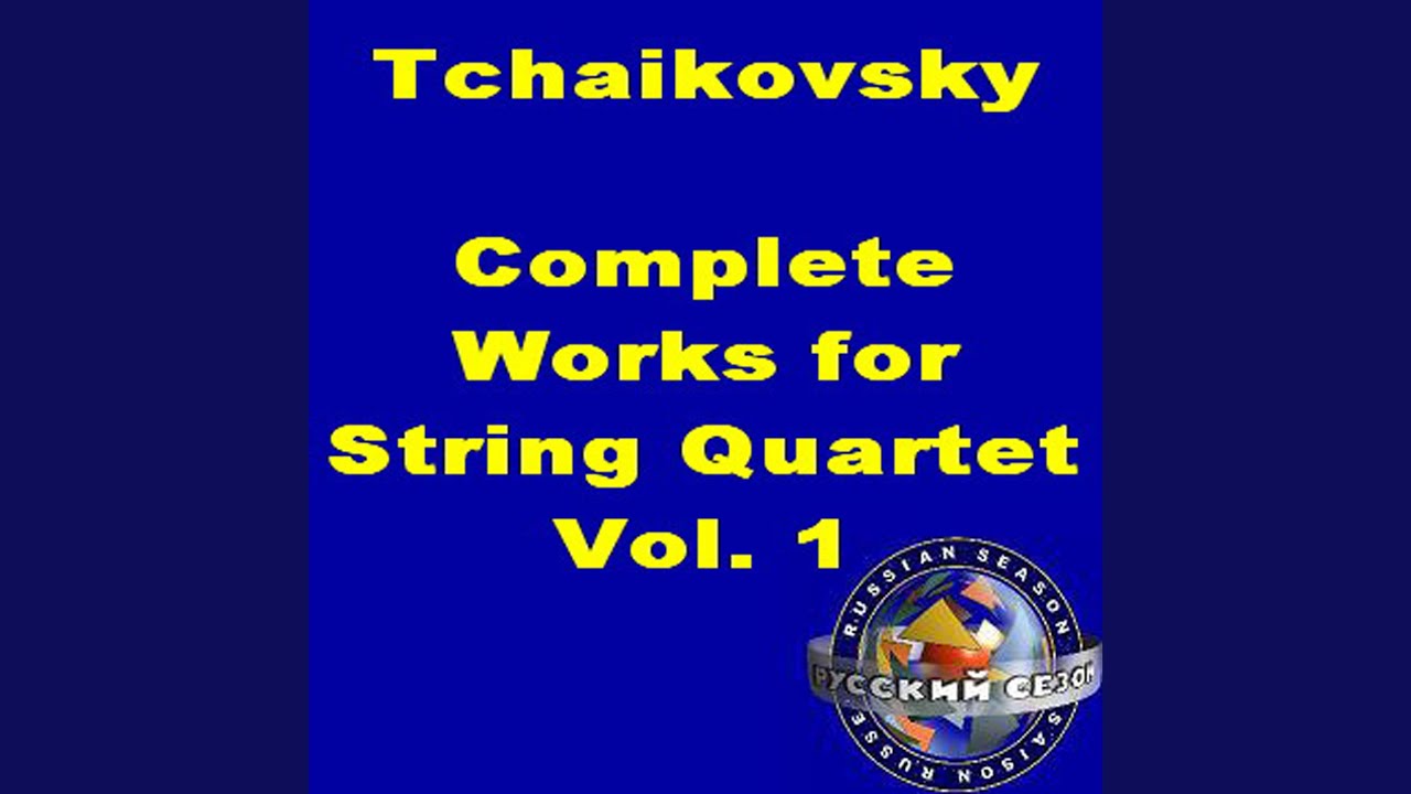 Παρακολούθηση Quartet #1 In D Major: Scherzo: Allegro Non Tanto E Con Fuoco στο YouTube