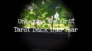 Unboxing my first Tarot Deck this Year