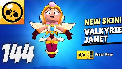 Brawl Stars : Mobile Gameplay Walkthrough Part 144 - VALKYRIE JANET Brawler Gameplay (Android, iOS)