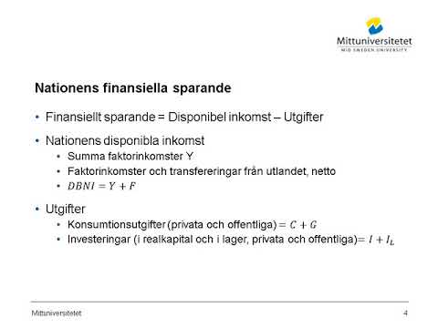 Video: Ingår utländska direktinvesteringar i bytesbalansen?