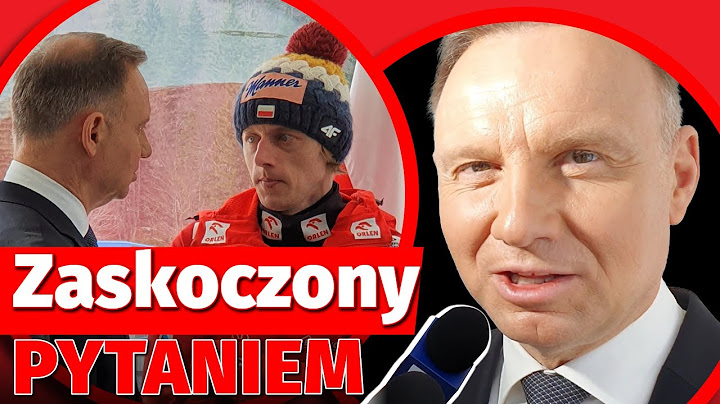 PREZYDENT DUDA ZASKOCZONY PYTANIEM NA SKOKACH W PLANICY. O TYM SŁYSZAŁ KAŻDY.