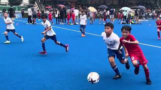 HKFC1 (white) VS LFC (red) 2:0 - HKFC Junior Soccer 7s Champ U9