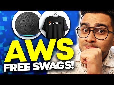 AWS Launched Re:Skill | Free AWS Courses for Developers | Get FREE Amazon Alexa & Tshirts 🔥