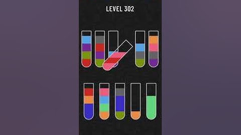 Water Sort Puzzle Level 302 Walkthrough Solution Android/iOS 💦