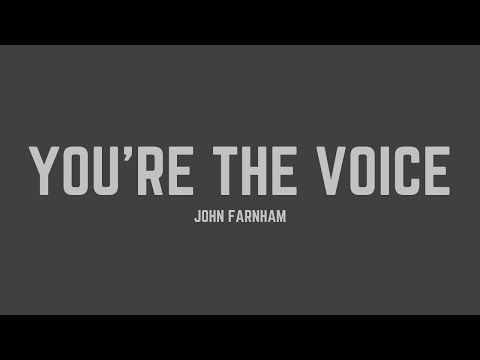 John Farnham - You're the Voice (Lyrics)