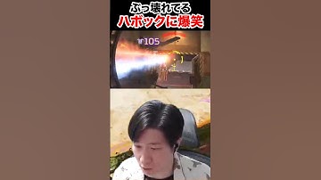 ダメージがおかしいハボックに爆笑するKH 【Apex Legends】 #shorts